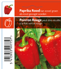 Paprika rood (tray 12 pot)